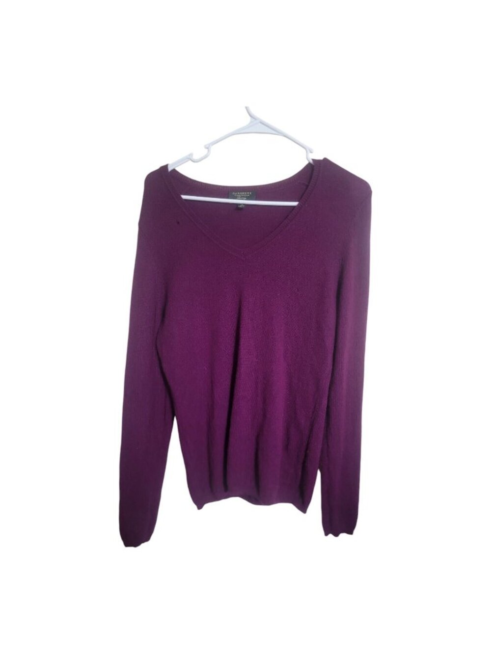 Charter Club Sweater Women M Luxury Cashmere Crewneck Minimalist Preppy
